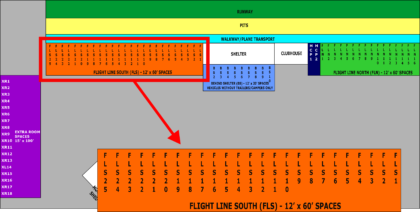 Flightline South Parking